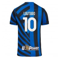 Billiga Inter Milan Lautaro Martinez #10 Hemma fotbollskläder 2024-25 Kortärmad